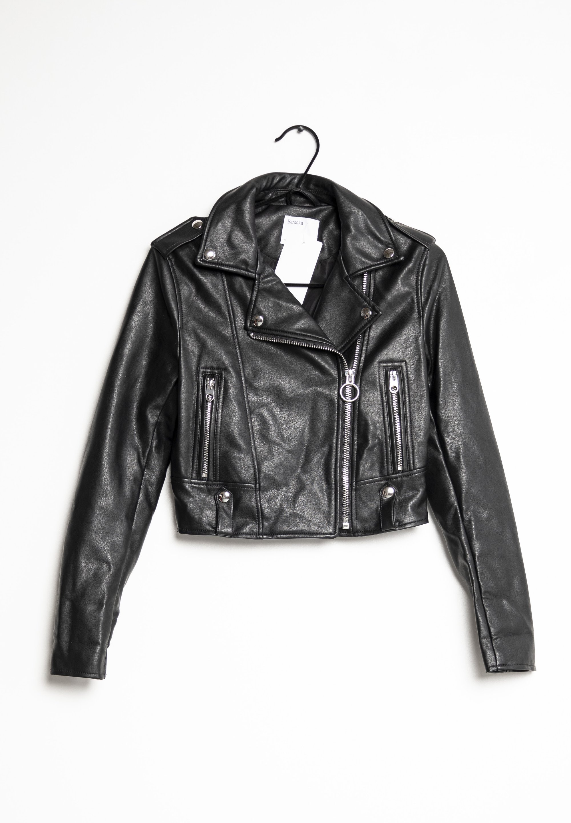 Trench Coat Blouson Bershka Simili Cuir Bershka Veste En