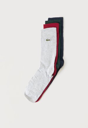 Lacoste, SOCKS UNISEX 4 PACK - Chaussettes - multi-coloured