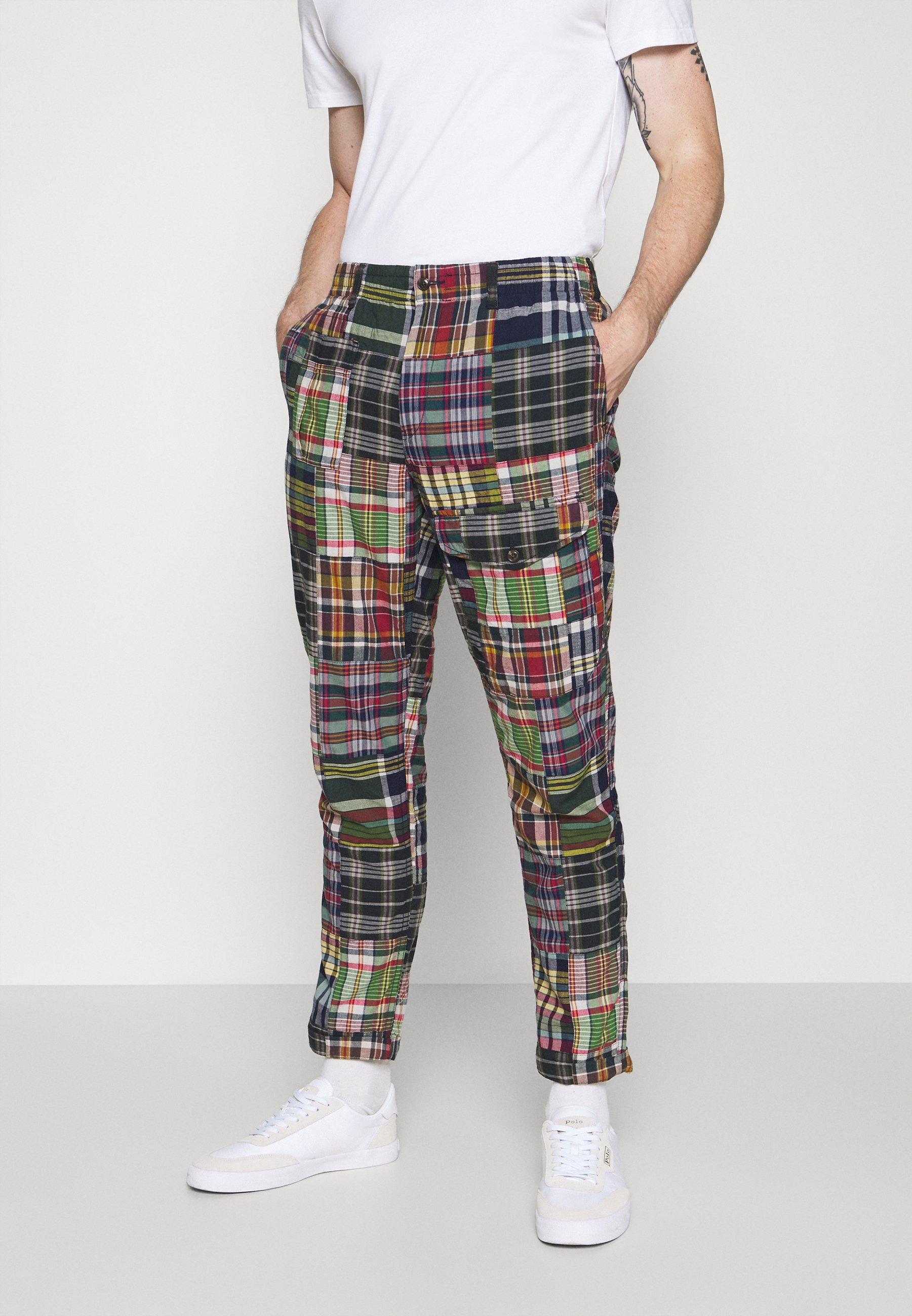 ralph lauren patterned trousers