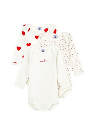 Petit Bateau 3 PACK - Body - white