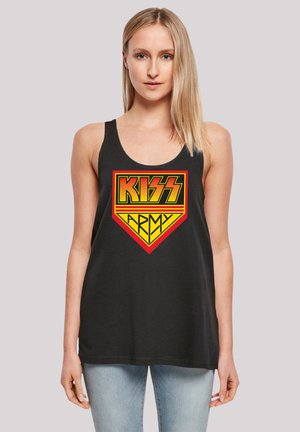 KISS ROCK BAND ARMY LOGO - Top - schwarz