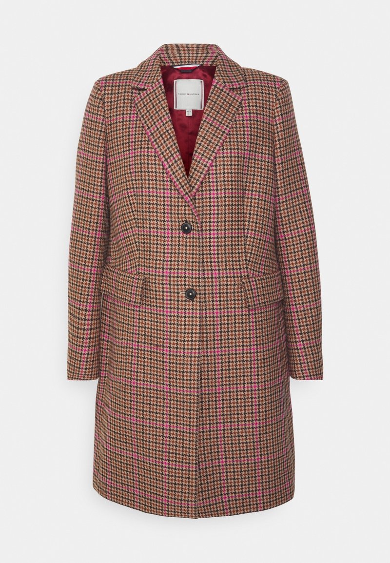 Klassischer Mantel Tommy Hilfiger Mantel Rot Kariert Tommy