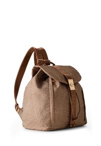 Borbonese FOLD MEDIUM - Backpack - beige marrone