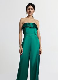 Calliope CON BALZA - Tuta jumpsuit - verde petrolio