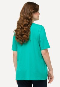 Ulla Popken GRANDES TAILLES - T-shirts basic - turquoise