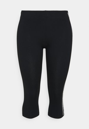 ONPMINNO LIFE 3/4 CURVY - Leggings - black/white