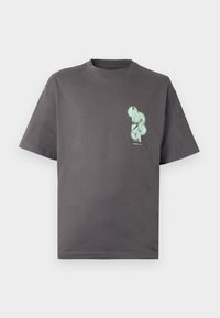OVERSIZED PRINTED - T-shirt imprimé - pavement grey