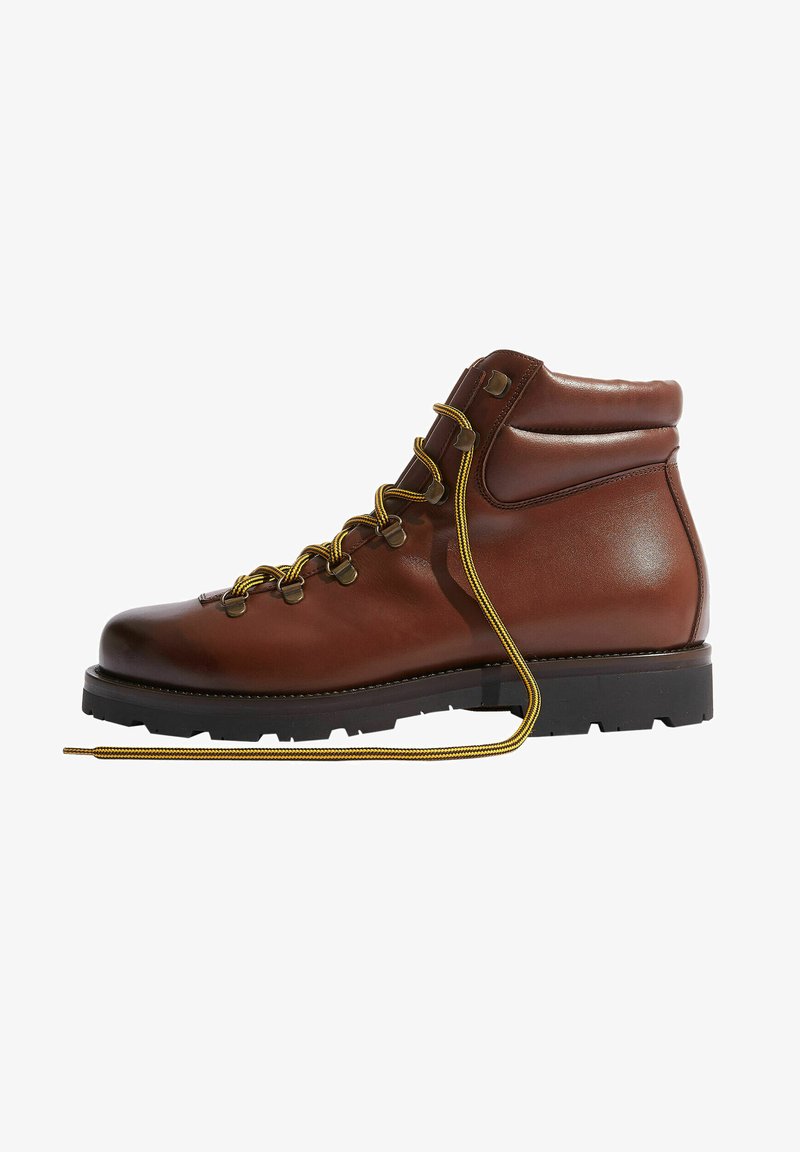 Scarosso EDMUND - Botines con cordones - chestnut calf