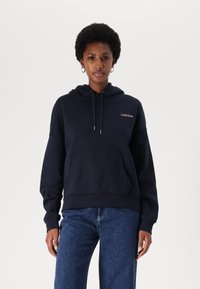 Guess Jeans AMERICAN TRAD - Felpa - daring ocean