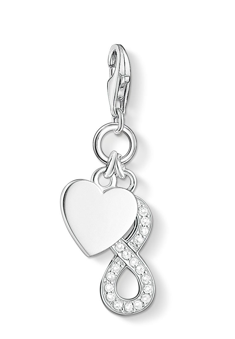 THOMAS SABO INFINITY - Anhänger - silver-colored/white