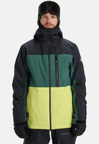 Unselected, green yellow black
