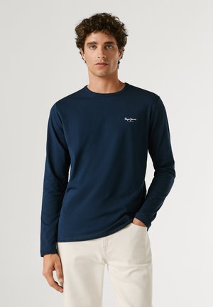Pepe Jeans ORIGINAL BASIC  - Maglietta a manica lunga - dar blue