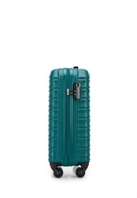 WITTCHEN SMALL SUITCASE WITH LUGGAGE TAG FROM ABS - Trolley - green