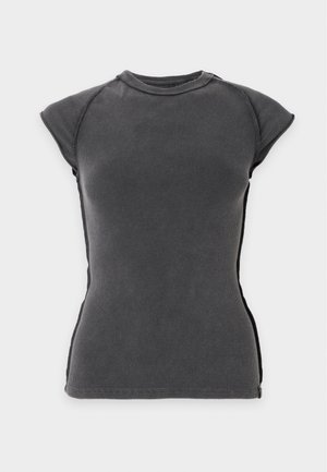 Free People, EVER HAD TEE - Lihtne T-särk - black