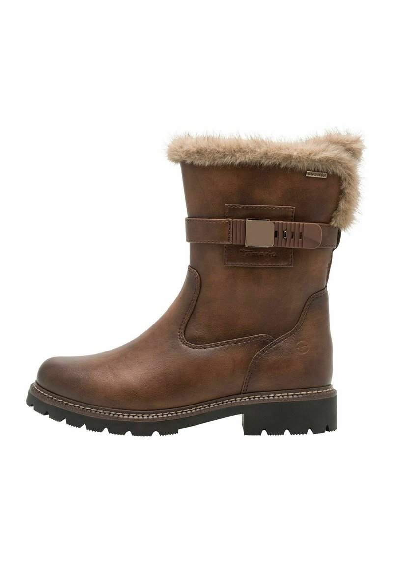 Tamaris Snowboot/Winterstiefel - cognac