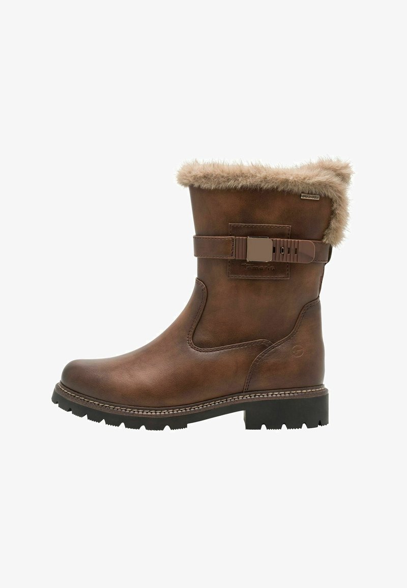 Tamaris Snowboot/Winterstiefel - cognac