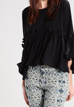 Bluse - black