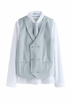 REGULAR FIT SET - Weste - grey