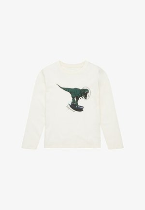 MIT PRINT - Long sleeved top - soft light beige