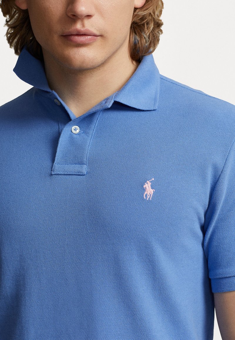 Polo Ralph Lauren CUSTOM SLIM FIT MESH POLO SHIRT - Polo - new england blue