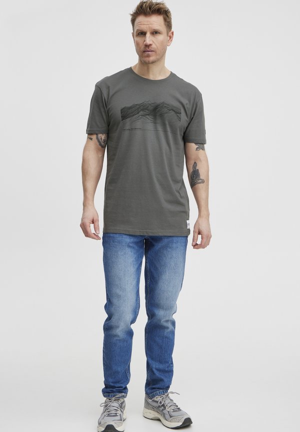 NBCarsten - Print T-shirt - lava smoke4