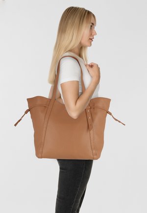 Tote bag - cognac