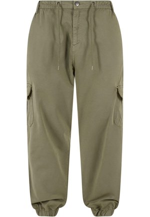 Pantalones cargo - olive