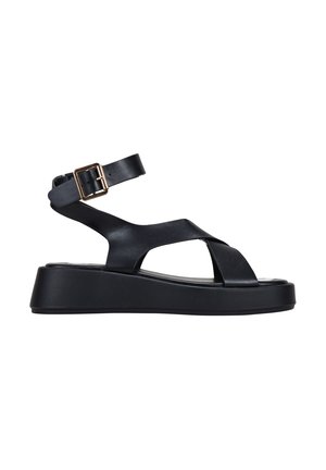 Sandalias con plataforma - black