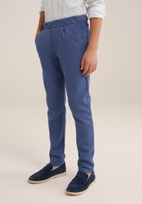 WE Fashion Tygbyxor - blue