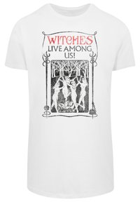 F4NT4STIC T-shirts med print - white
