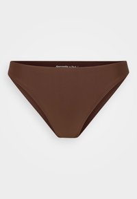 Abercrombie & Fitch High-Leg Cheeky Bottom - Spodní díl bikin - chicory coffee