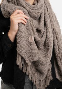 Knit Factory Sjaal - marron