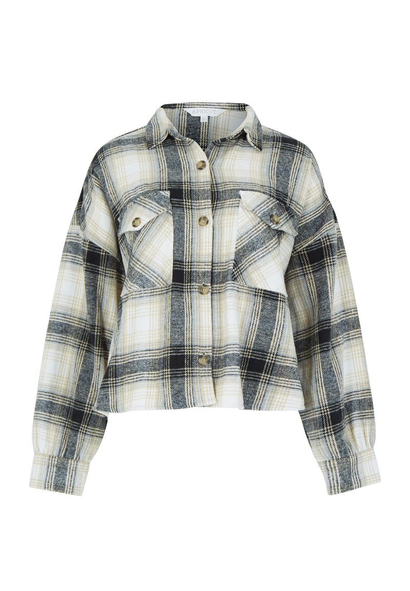 Apricot Overhemdblouse graniet