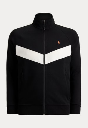 Polo Ralph Lauren Big & Tall, DOUBLE KNIT TRACK JACKET - Sweater met rits - black
