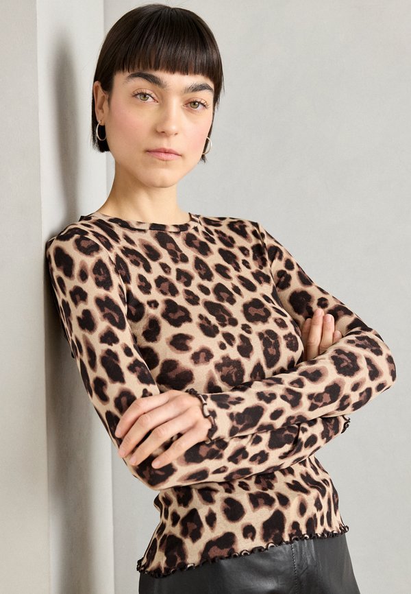 KRISTIN - Long sleeved top - beige