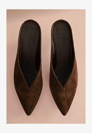 B by Ted Baker, Pantolette flach - chocolate brown