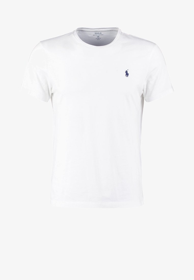 Polo Ralph Lauren Custom Fit T Shirt Basic White Wit Zalando Nl