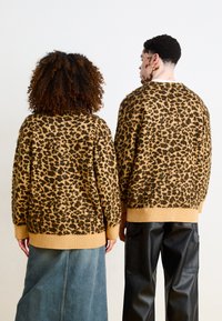 Stan Ray CARDIGAN UNISEX - Cardigan - beige/black