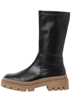 Platform boots - black nature
