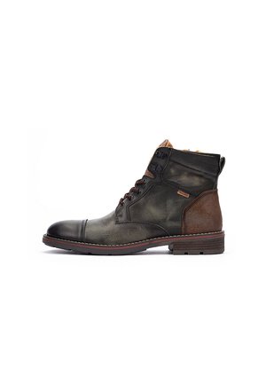 Botines con cordones - dark green