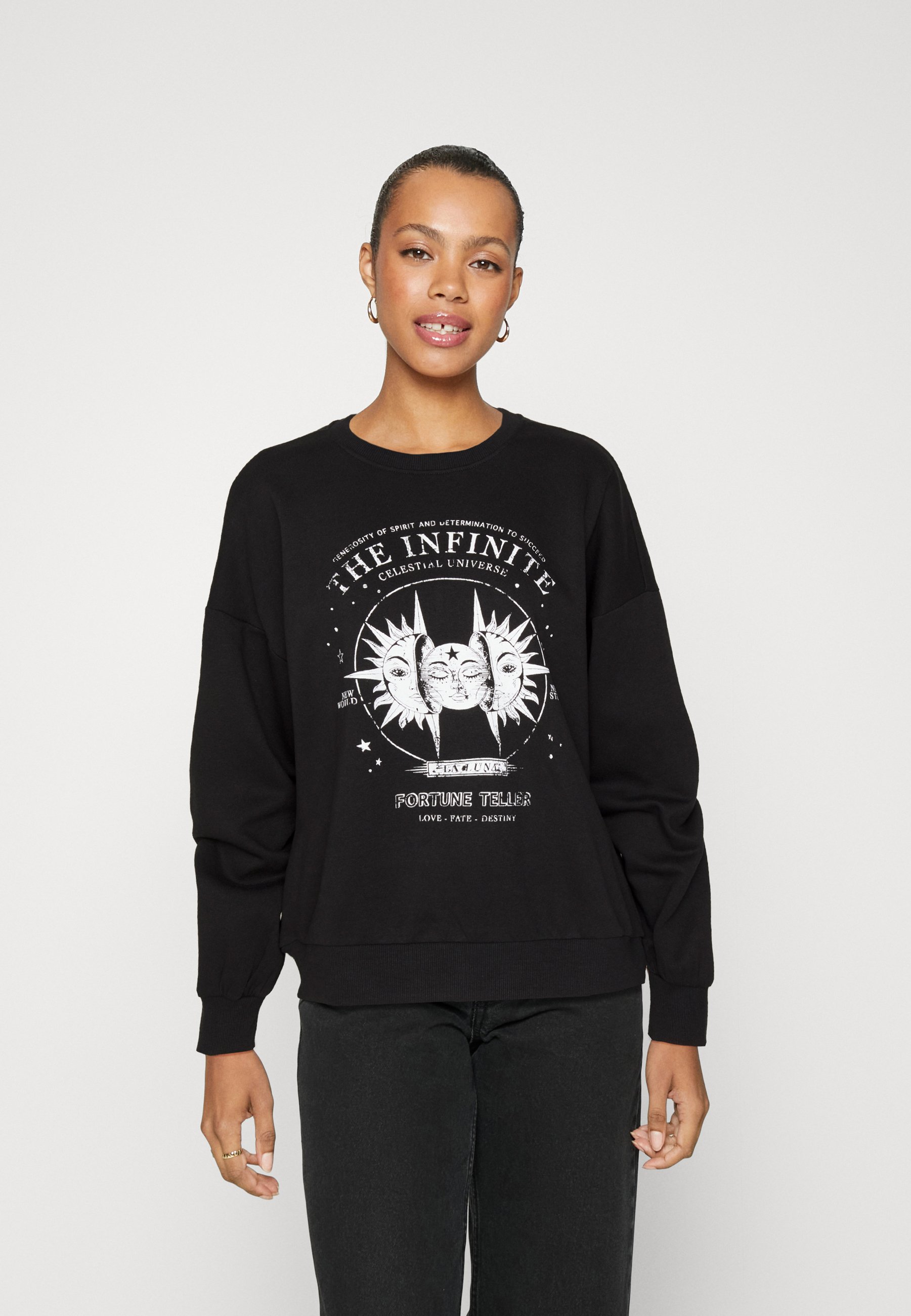 ONLY Onlbella L/S Long O-Neck Ub CC SWT Sudadera Para Mujer