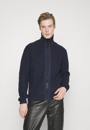 Belstaff KELBY ZIP CARDIGAN - Chaqueta de punto - washed navy/azul ...