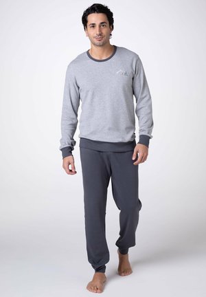 INTERLOCK SET - Pigiama - grigio stampato