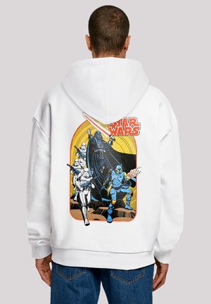 STAR WARS VINTAGE COMIC SCENE - Hoodie - white