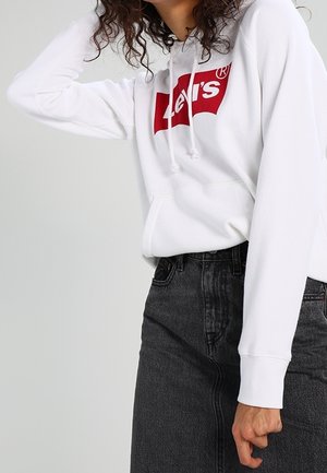 Sweat à capuche - white