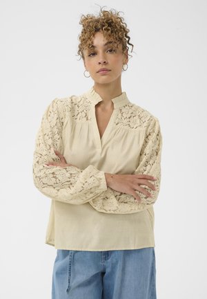 CRLISELIN LACE - Blúzka - oatmeal