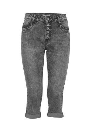 b.young, B.YOUNG BYBXKAILY - Denim shorts - mid grey denim