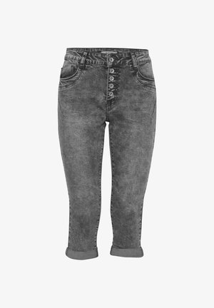 b.young, B.YOUNG BYBXKAILY - Denimshorts - mid grey denim