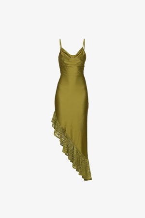 WAL G., LINI - Cocktailkjole / festkjole - olive green