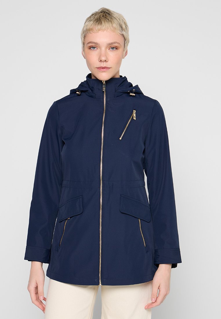 Michael Kors Regenjas donkerblauw